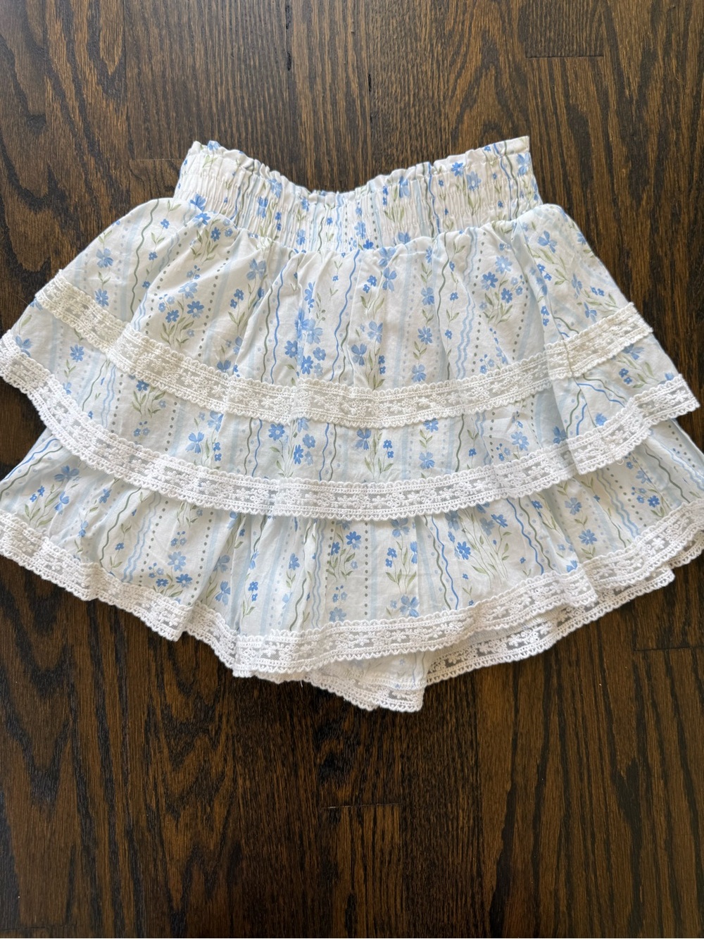 Altar'd State White Mini Skort